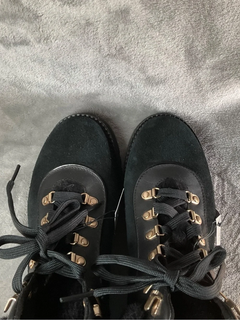 New COLE HAAN ZeroGrand Explore Waterproof Shearling Hiking Boot women’s SZ 6.5B